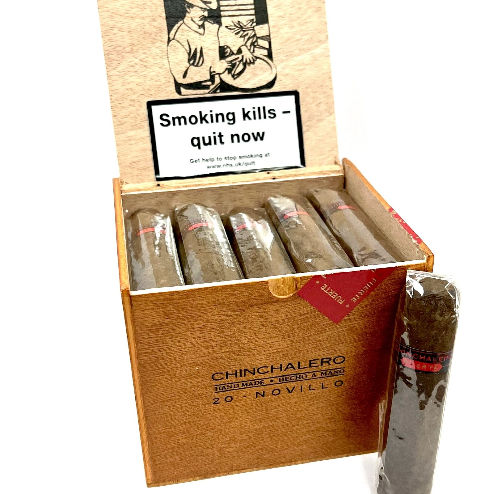 Chinchalero Novillo Fuerte Cigars (Box of 20 )