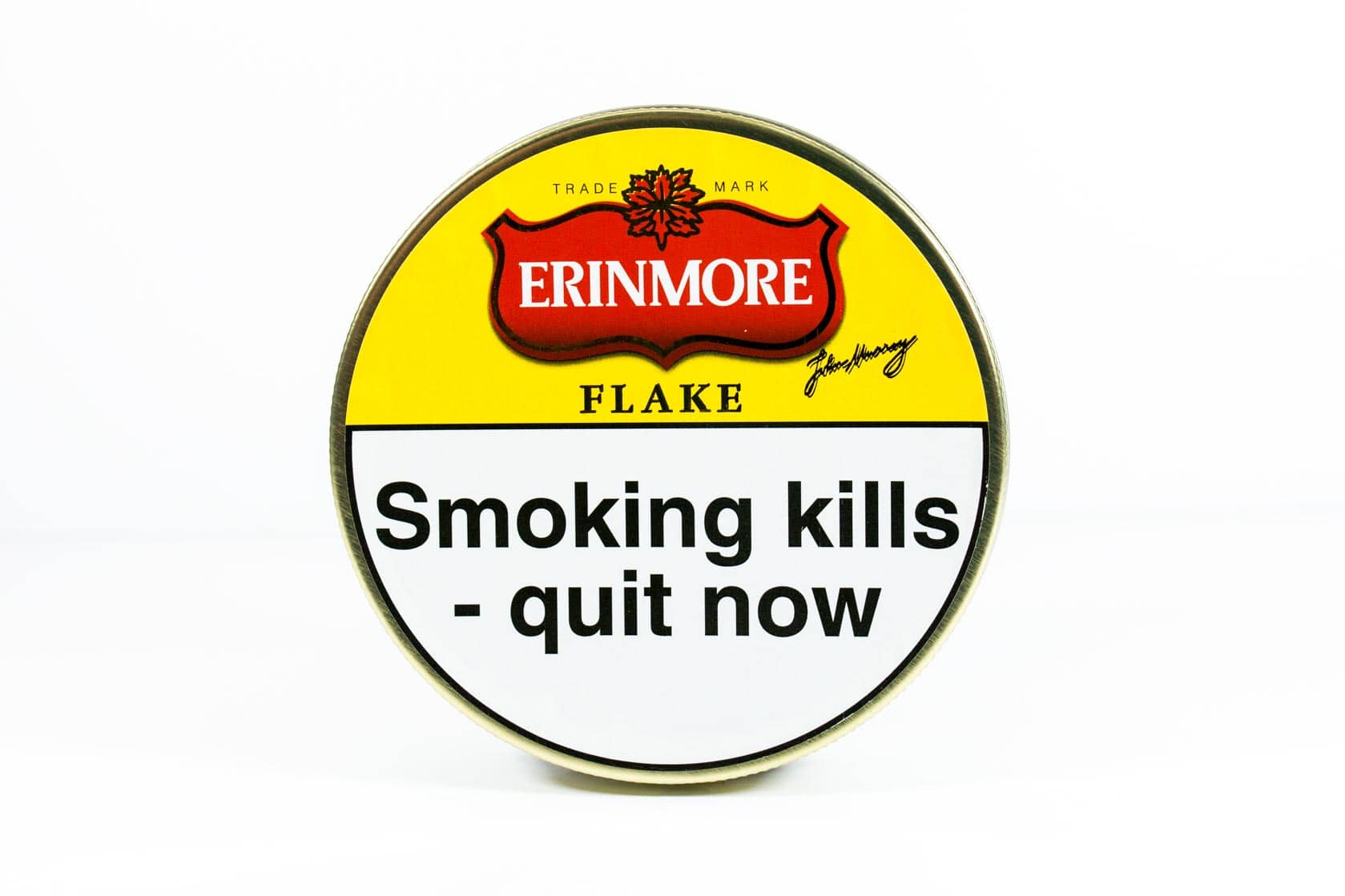 Erinmore Flake Pipe Tobacco Tin 50g