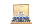 J Cortes Corona Sumatra Tubed Cigar (Blue, box of 10)